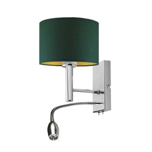 Kinkiet FLORYDA GOLD z panelem LED