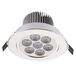 Oczko DOWNLIGHT LED SILVER 7W srebrny 4000K
