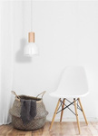 Lampa Wisząca DEX WHITE  1xE27