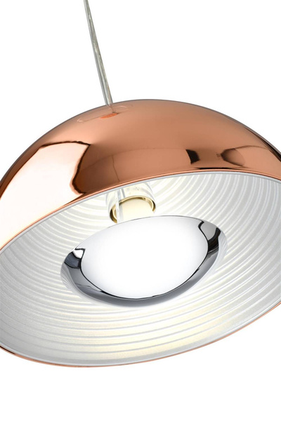 LAMPA SUFITOWA WISZĄCA CANDELLUX AMALFI 31-26385   E27 MIEDZIANY