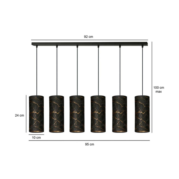 KARLI 6 BL MARBEL BLACK