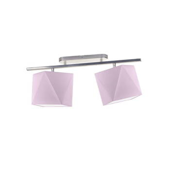 Lampa sufitowa do pokoju dziecka Pastelowy Diamencik 2xE27
