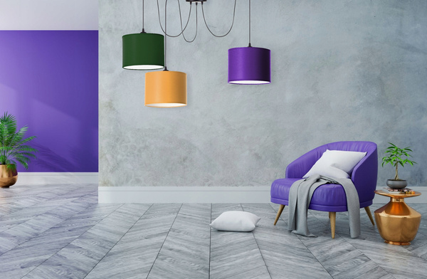 Lampa sufitowa do pokoju dziecka typu pająk Walec Spyder 3