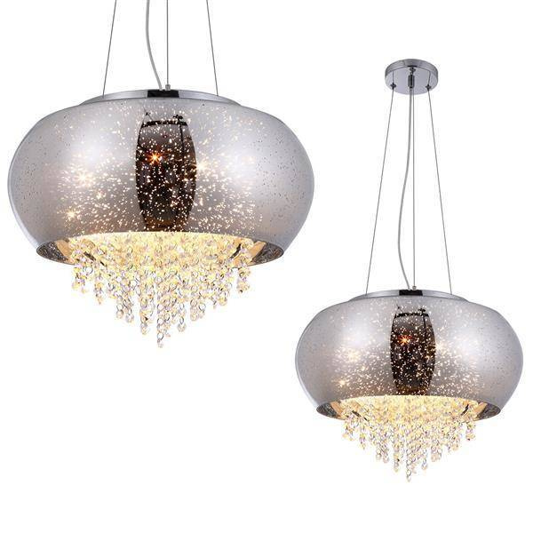 Nowoczesna lampa wisząca STARLIGHT CHROME ML3790