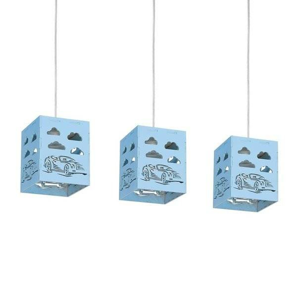 Lampa wisząca RALLY BLUE 3xE27 MLP6481
