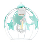 Lampa sufitowa do pokoju dziecka kolorowa Gwiazdki Kule 3xE27