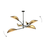 LOTUS 6 BLACK/RATTAN