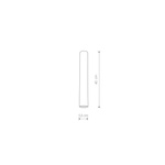 8480   Klosz "CAMELEON EYE BLACK L"