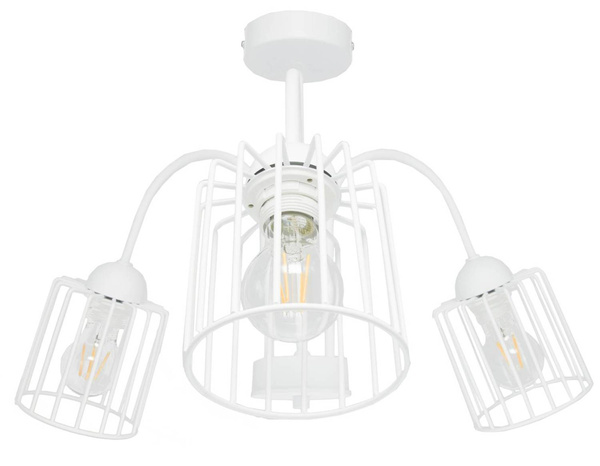 SUFITOWA LAMPA ARCANA 3 BIAŁY TUBA