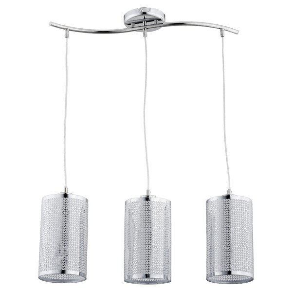 Lampa wisząca listwa MASSIMO chrom szer. 75cm