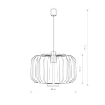 Lampa wisząca ALLAN BLACK