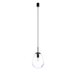 Lampa wisząca PEAR S w nowoczesnym stylu | czarny