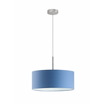 Lampa wisząca do pokoju dziewczynki różowa Tęczowy Cylinder 40 cm 2xE27