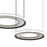 Lampa wisząca NEST 77W LED 61+41cm