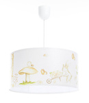 Lampa sufitowa do pokoju dziecka w stylu Boho Leśni Przyjaciele 30 cm