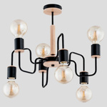 Lampa typu Żyrandol BREK VI drewno 53cm
