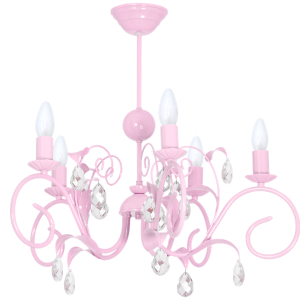 Lampa Sufitowa MIA PINK 5xE14 MLP1070