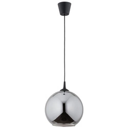 Lampa wisząca ALFA TIPI 250 CZARNA 1xE27 25cm | 61223