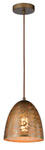 LAMPA SUFITOWA WISZĄCA CANDELLUX SFINKS 31-43306  STOŻEK  E27 AŻUROWY PATYNA