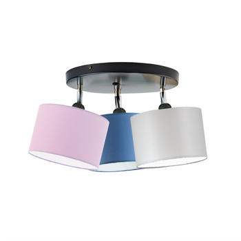 Lampa sufitowa do pokoju dziecka kolorowa Bajkowy Cylinderek