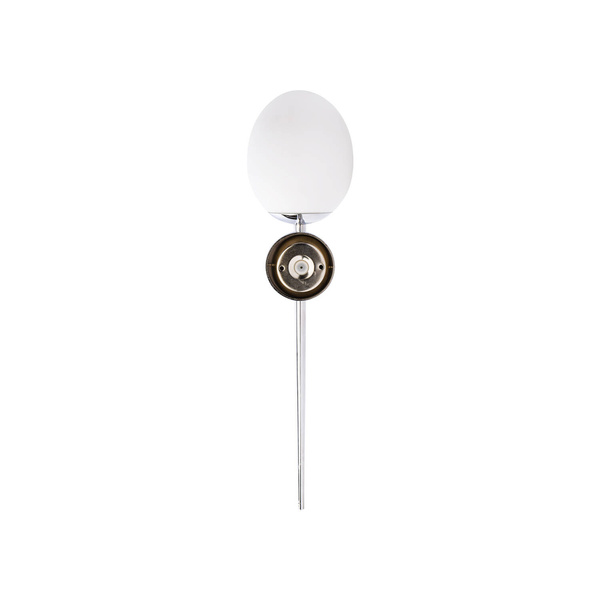 Lampa ścienna do łazienki TORCH G9 25W wys. 52cm | chrom