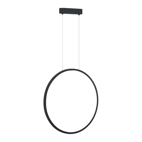 Lampa wisząca SATURNO, czarna, 28W LED, barwa neutralna 4000K, ML8854