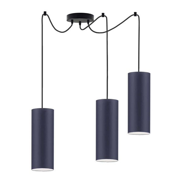 Lampa do pokoju dziecięcego fioletowe abażury typ pająk VIZELA T3