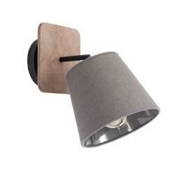 Kinkiet / sufitowa AWINION I drewno nowość 9718