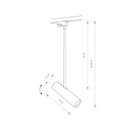 Lampa sufitowa PROFILE EYE SUPER A WHITE