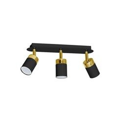 Lampa sufitowa JOKER BLACK/GOLD 3xGU10