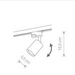 Lampa sufitowa PROFILE EYE SPOT WHITE