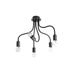 Lampa sufitowa FLEX BLACK V