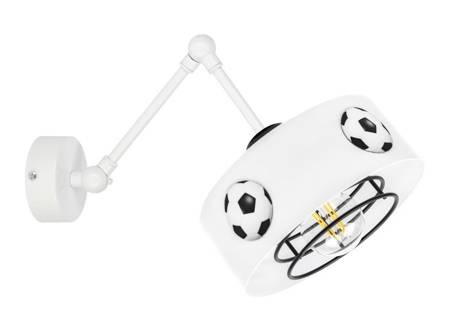 Kinkiet dziecięcy z motywem piłkarskim regulowany Mundial 1xE27