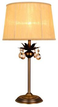 Lampka stołowa gabinetowa patynowa Adonis 41-27535