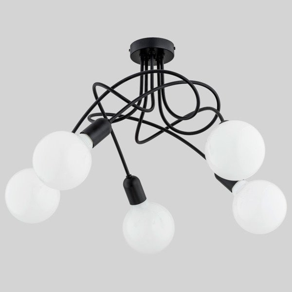 Lampa sufitowa DANZA czarny śr. 50cm