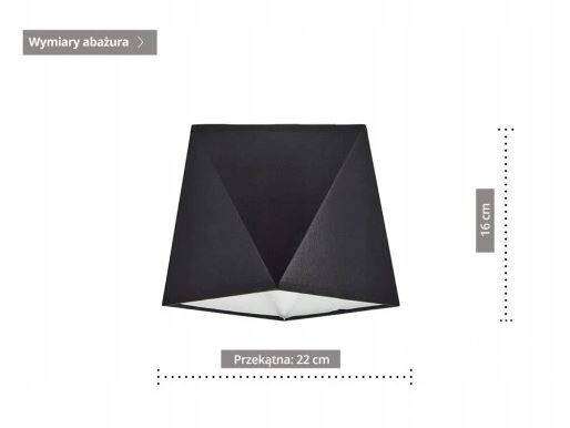 Lampa sufitowa do pokoju dziecka kolorowa Edison Diament 3