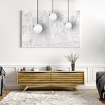 Lampa wisząca SFERA, MLP7238, czarny/chrom/biały, 3x40W E14
