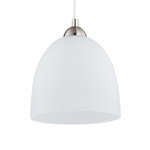Lampa wisząca zwis DOLOMIT biały/chrom śr. 23cm