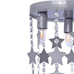 Lampa Sufitowa dla dziewczynki STAR 3xE27 MLP1130