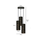 KARLI 3 BL PREMIUM MARBEL BLACK