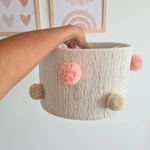 Lampa dla dziewczynki w stylu Boho Pompom Girl