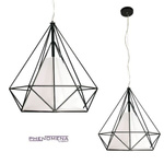 Lampa wisząca z drutu TRIANGOLO  śr.45cm