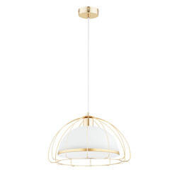 Lampa wisząca NERSY GOLD śr. 40cm E27 | złoty