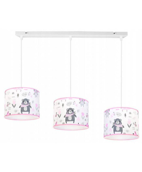 Lampa do pokoju dziecka z abażurem regulowana 