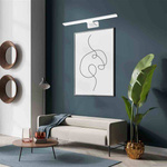 Kinkiet PINTO WHITE 12W LED 50cm | Biały 