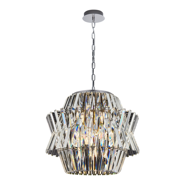 Żyrandol CROWN CHROME 12xE14