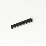 Kinkiet STRAIGHT WALL LED SILVER S 62cm T8 11W | czarny