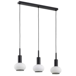 Lampa wisząca ALFA ZEBRA CZARNO-BIAŁA 3xE14 70cm | 62309