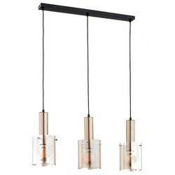 Nowoczesna lampa wisząca CELIA GOLD OP. 3 PŁ