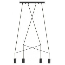 Lampa wisząca IMBRIA BLACK IV listwa